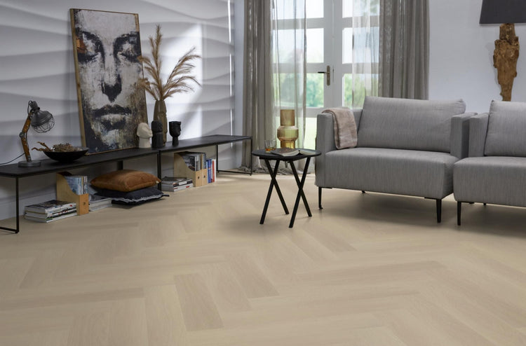 Fulham klik PVC beige - Matteo studio B.V.