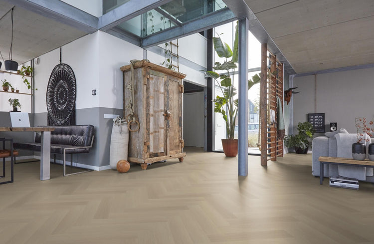 Fulham klik PVC beige - Matteo studio B.V.