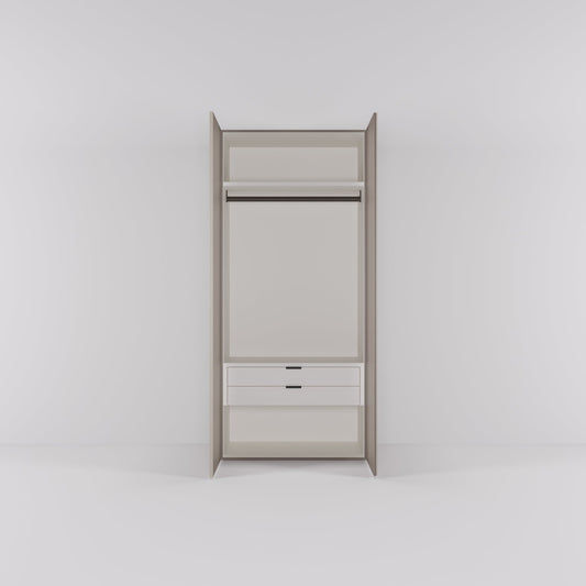 Kledingkast Bora in beige | 95 cm breed - Matteo studio B.V.