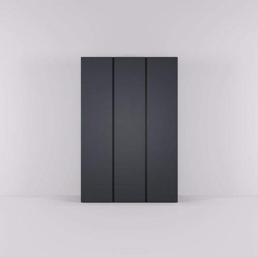 Kledingkast Bora in grafietzwart | 141 cm breed - Matteo studio B.V.