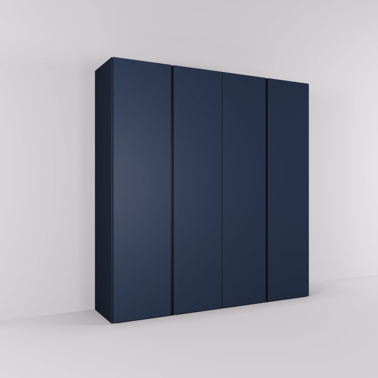 Kledingkast Bora in nachtblauw | 203 cm breed - Matteo studio B.V.
