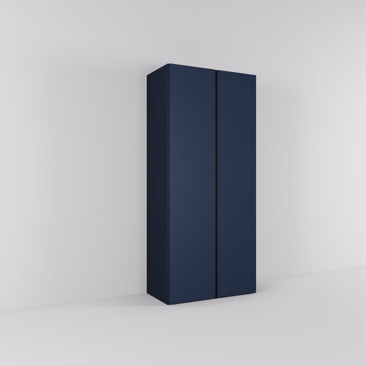 Kledingkast Bora in nachtblauw | 95 cm breed - Matteo studio B.V.