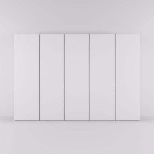 Kledingkast Bora in wit | 308 cm breed - Matteo studio B.V.