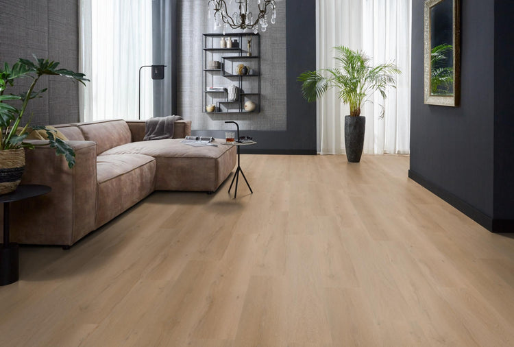 Leyton klik PVC warm oak - Matteo studio B.V.