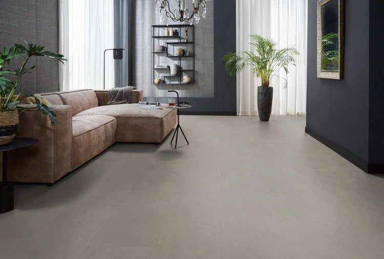 Stanmore klik PVC warm grey - Matteo studio B.V.