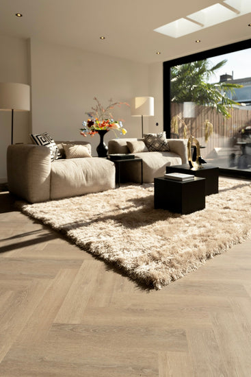 Visgraat Klik PVC Dusk oak - Matteo studio B.V.