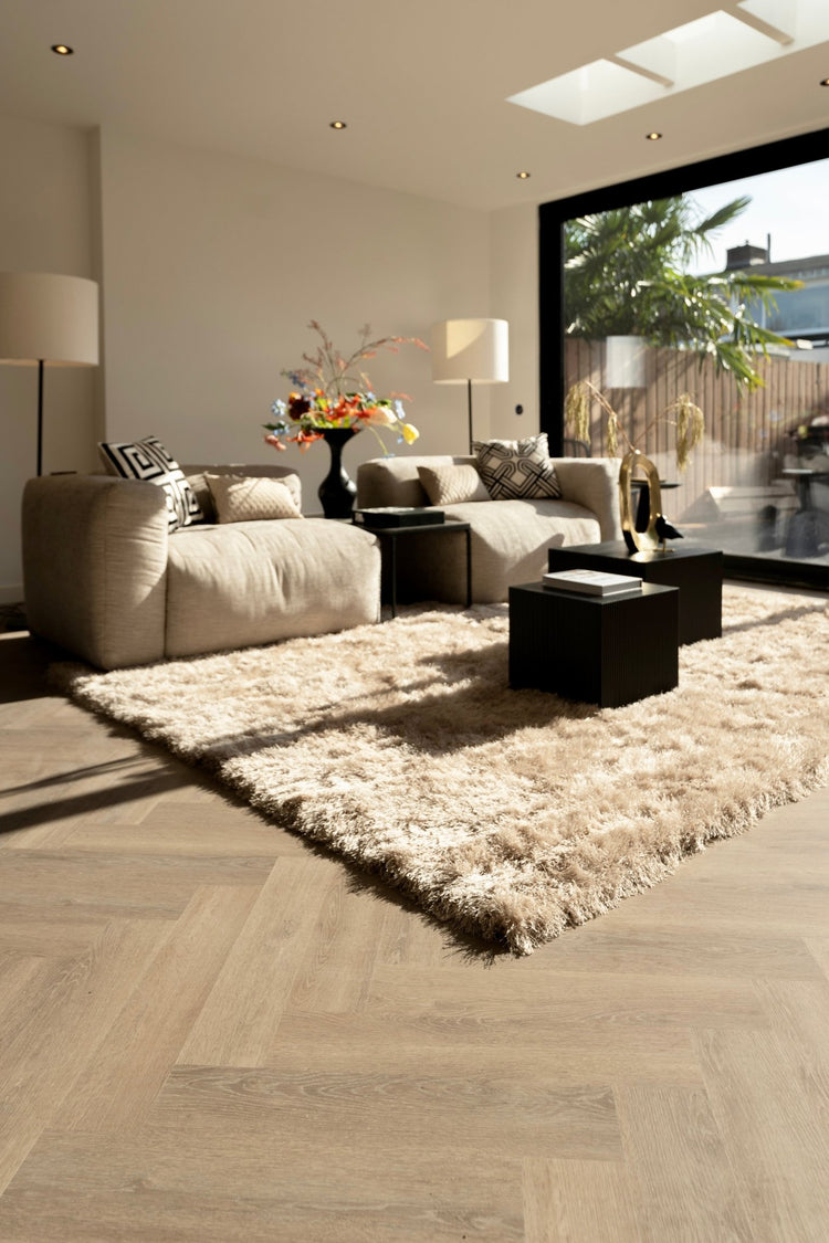 Visgraat Klik PVC Dusk oak - Matteo studio B.V.