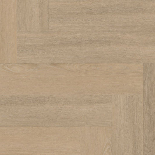 YUP Sutton herringbone plak PVC warm beige - Matteo studio B.V.
