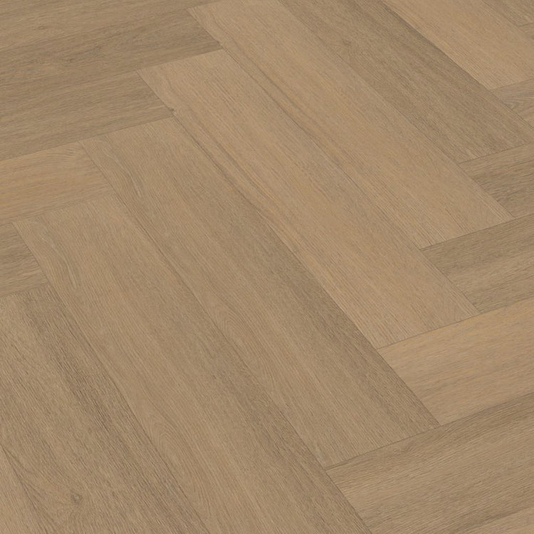YUP Sutton herringbone plak PVC warm natural - Matteo studio B.V.