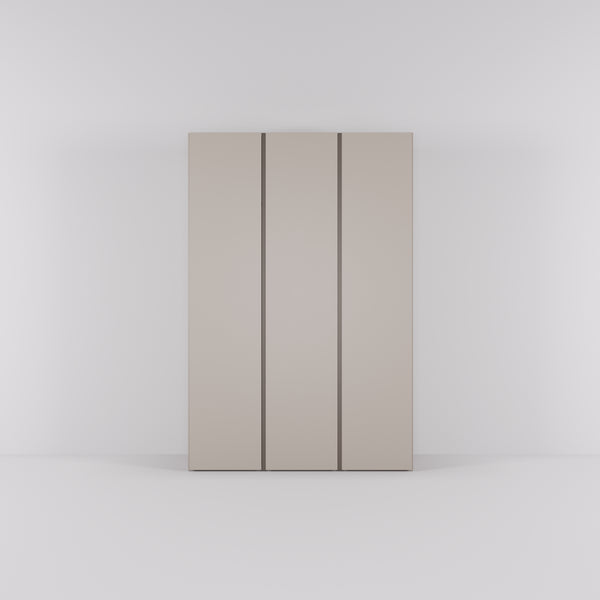 Kledingkast Bora in beige | 141 cm breed