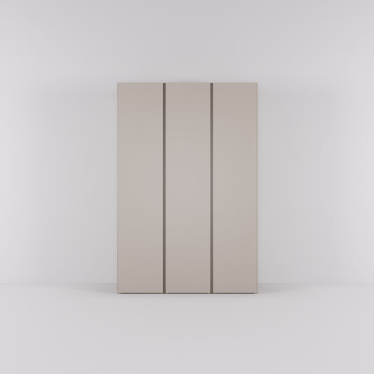 Kledingkast Bora in beige | 141 cm breed