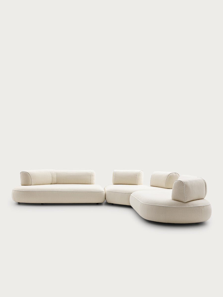 Ditre Italia Isla 1 bank — weergegeven in Teddy Off-white (TEDDY 111)