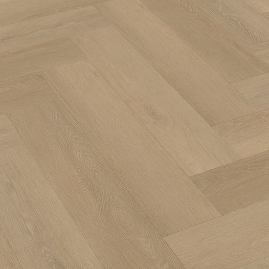 Herringbone klik PVC warm natural - Matteo studio B.V.