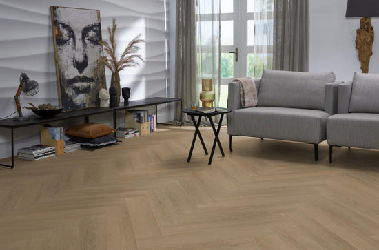 Herringbone plak PVC sun kissed - Matteo studio B.V.