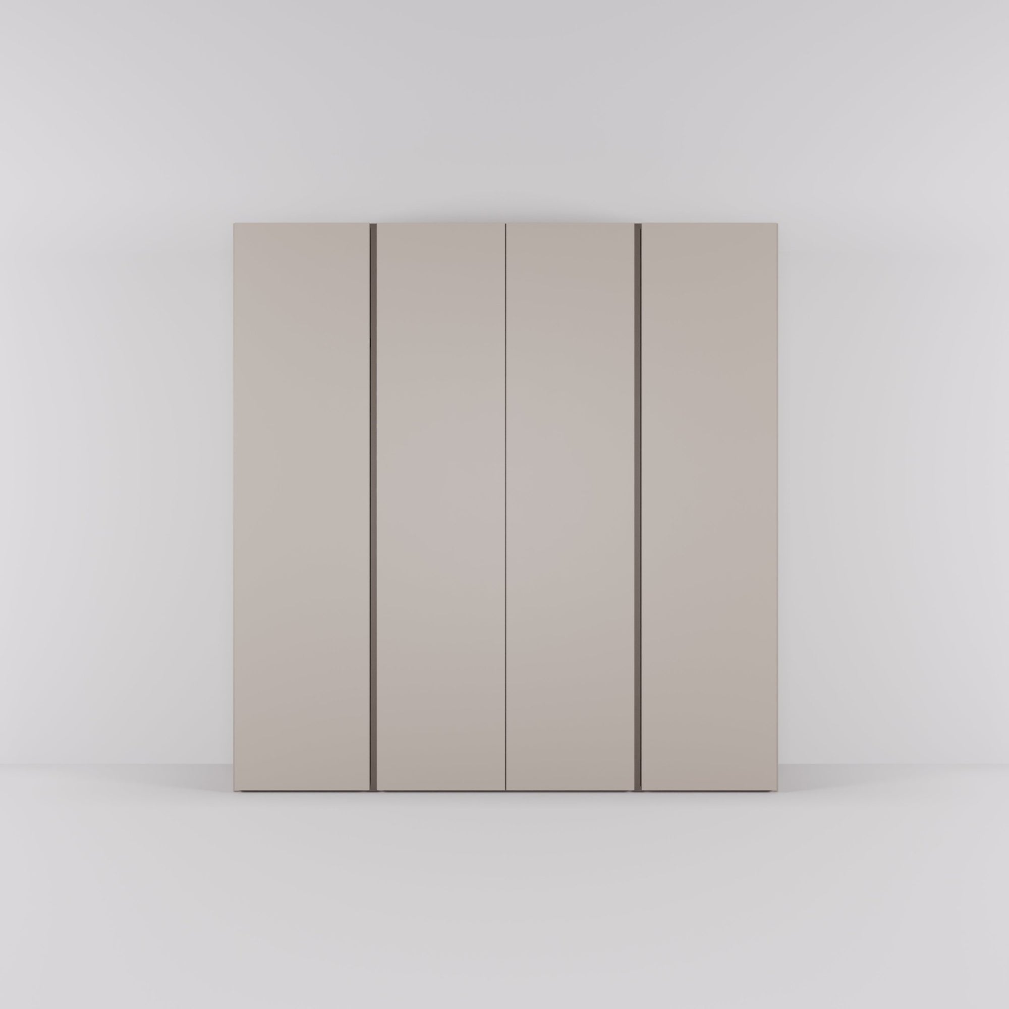 Kledingkast Bora in beige | 203 cm breed - Matteo studio B.V.
