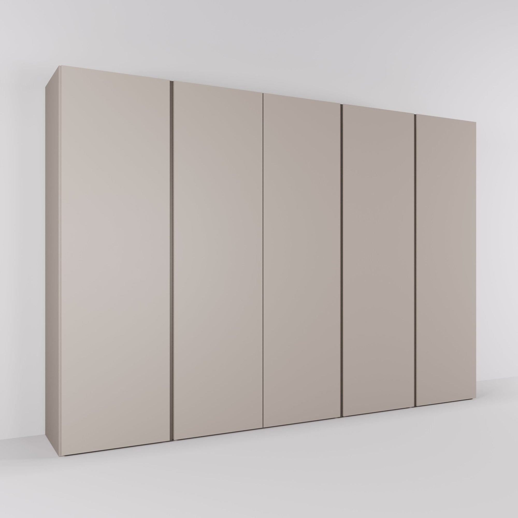 Kledingkast Bora in beige | 308 cm breed - Matteo studio B.V.