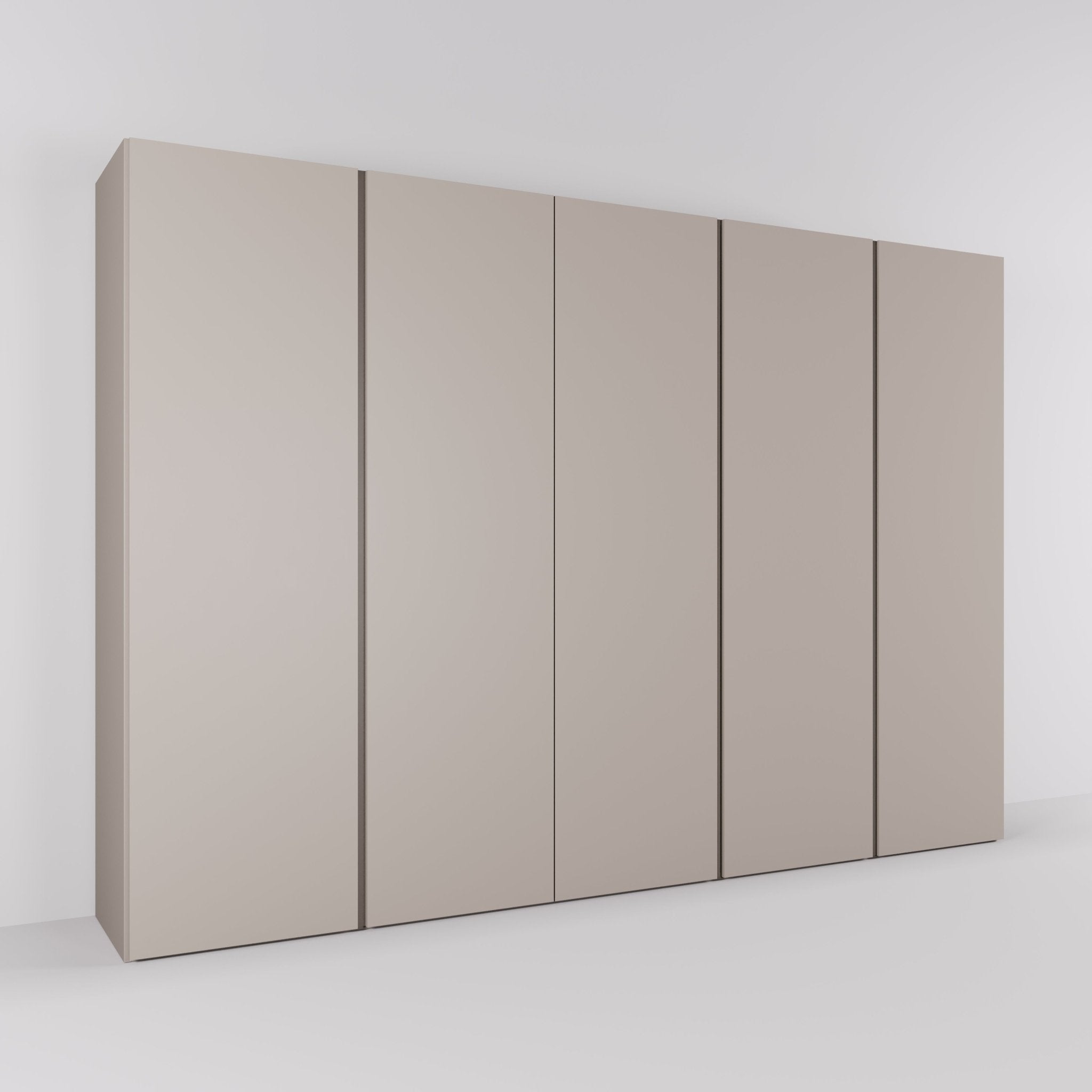 Kledingkast Bora in beige | 308 cm breed - Matteo studio B.V.