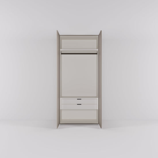 Kledingkast Bora in beige | 95 cm breed - Matteo studio B.V.