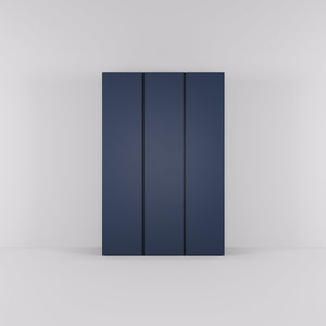 Kledingkast Bora in nachtblauw | 141 cm breed - Matteo studio B.V.