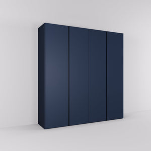 Kledingkast Bora in nachtblauw | 203 cm breed - Matteo studio B.V.