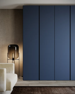 Kledingkast Bora in nachtblauw | 203 cm breed - Matteo studio B.V.