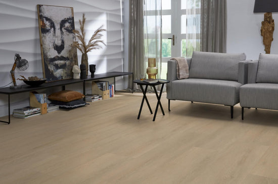 Wide board klik PVC warm natural - Matteo studio B.V.