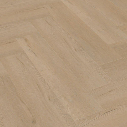 YUP Leyton visgraat klik PVC beige - Matteo studio B.V.