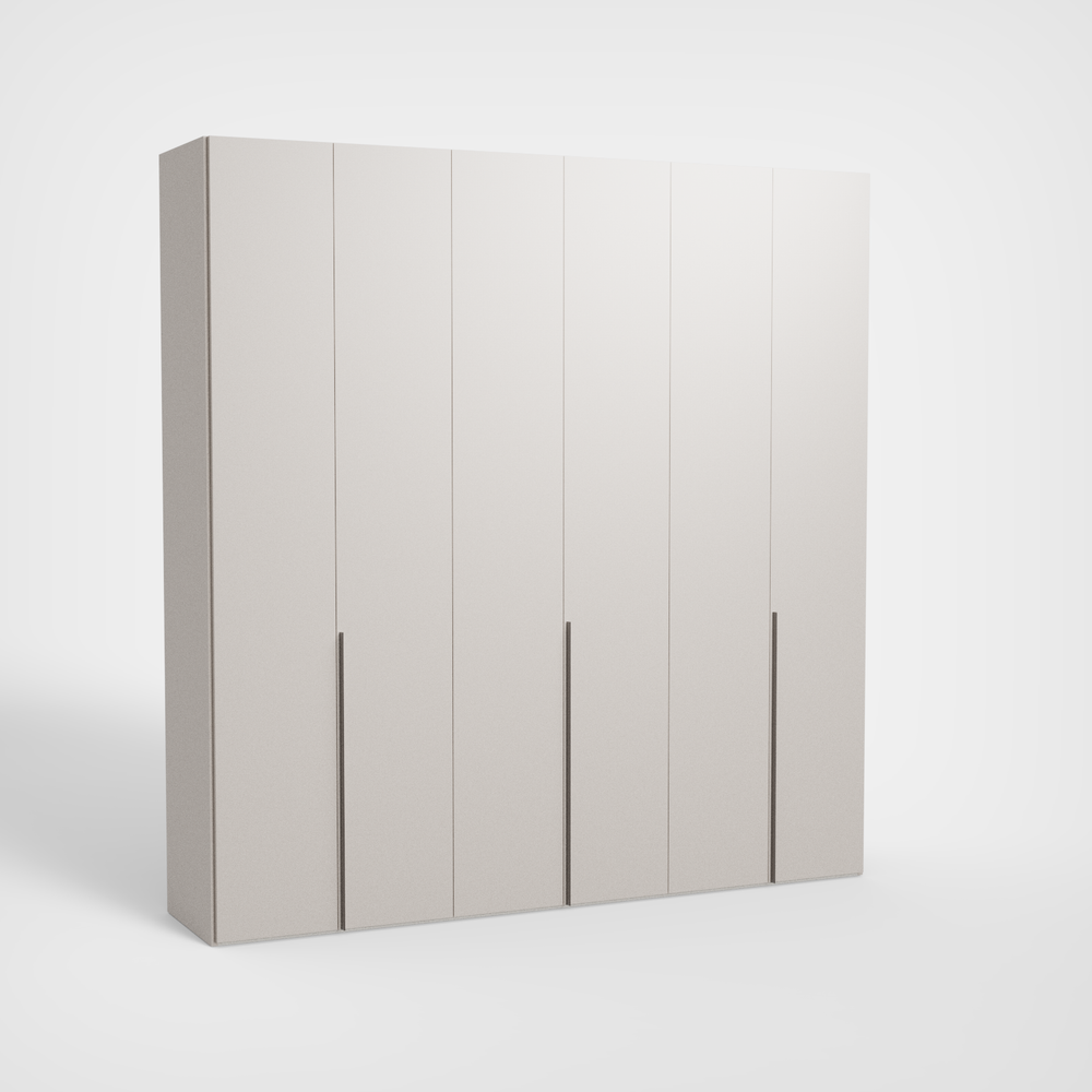 Perla hoge garderobe — gesloten kast